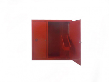 Пожарный шкаф ШПК 315 ВЗК встроенный закрытый красный
