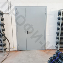 Дверь двупольная противопожарная ДПМ EI-60