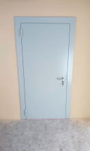 Дверь однопольная с нержавеющей ручкой ДПМ EI-60