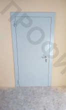 Дверь однопольная с нержавеющей ручкой ДПМ EI-60