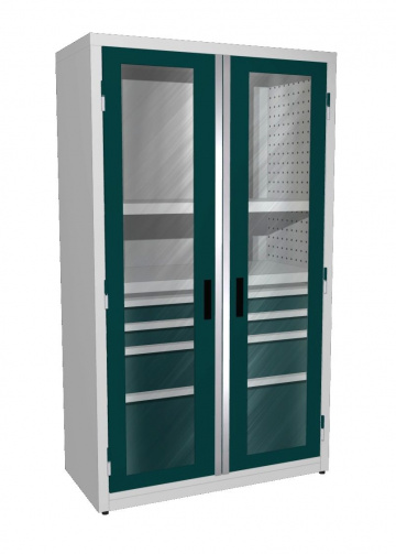 Шкаф инструментальный с прозрачными дверями ШИМО (14)