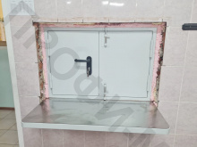 Раздаточное окно металлическое