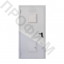 Дверь со стыковочным узлом, соединение c системой вентиляции и воздуховода