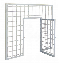 Дверь решетка