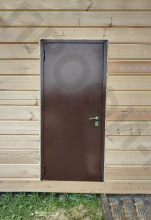 Дверь утепленная металлическая