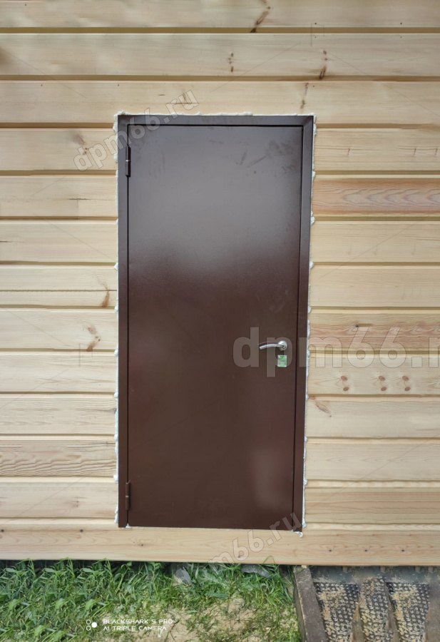 Дверь утепленная металлическая