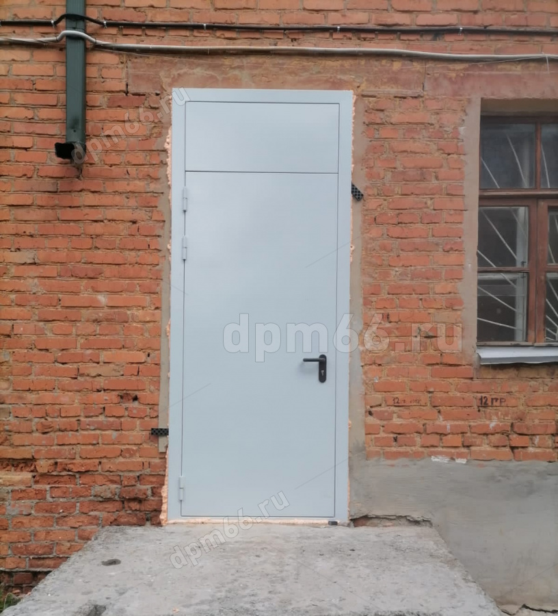 Дверь с фрамугой противопожарная ДПМ EI-60
