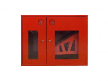 Пожарный шкаф ШПК 315 НОК навесной открытый красный