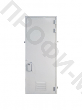 Дверь металлическая с вентиляционной решеткой