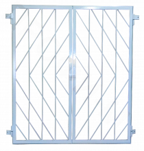 Дверь решетчатая