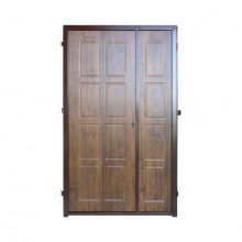 Дверь двупольная металлическая с мдф плитой с обоих сторон