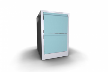 Шкаф картотечный для документов ШК2, 2 ячейки (700x450x500 мм)