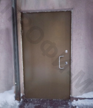 Дверь взломостойкая с ручкой скоба