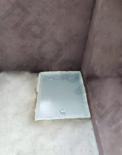 Люк напольный металлический